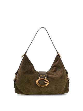 BORSA A SPALLA DONNA - GUESS VERDE - HWSG93 08180