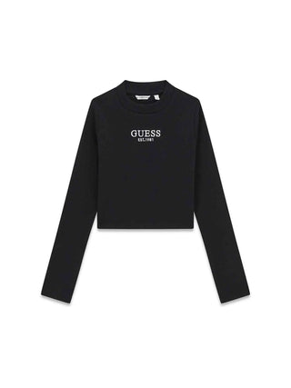 T-SHIRT RAGAZZA - GUESS KIDS NERO - J4YI49 KBZP4 1