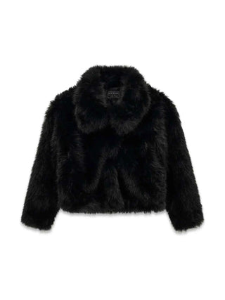 GIUBBOTTO RAGAZZA - GUESS KIDS NERO - J6BL06 W3998 1