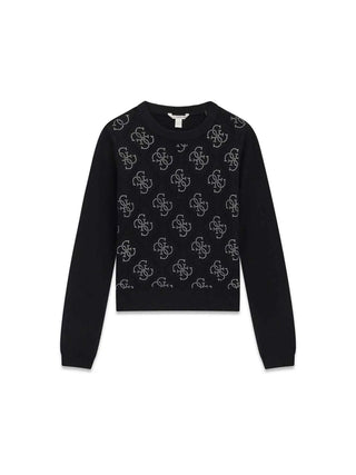 MAGLIA RAGAZZA - GUESS KIDS NERO - J6BR13 Z1347 1