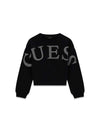 FELPA RAGAZZA - GUESS KIDS NERO - J6RQ10 KAD74 1
