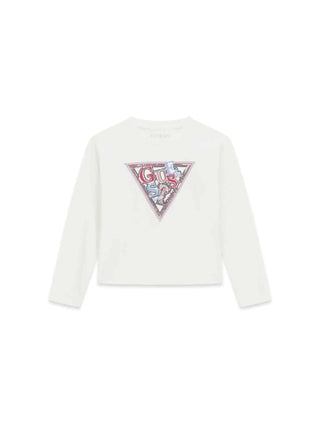 T-SHIRT RAGAZZA - GUESS KIDS BIANCO - J6YI07 K3704 1