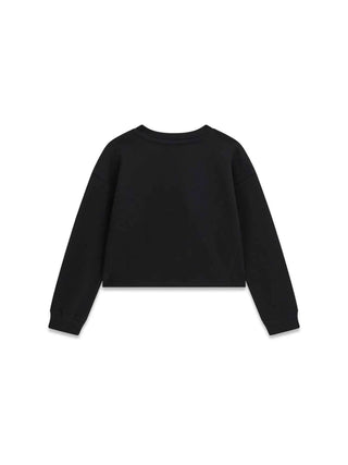 FELPA RAGAZZA - GUESS KIDS NERO - J6YQ02 K4420 2