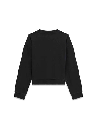 FELPA RAGAZZA - GUESS KIDS NERO - J6YQ05 K3899 2