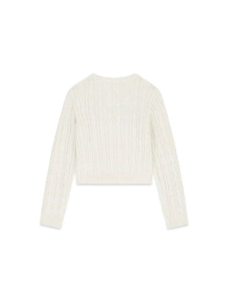 MAGLIA RAGAZZA - GUESS KIDS CREMA - J6YR11 Z0843 2