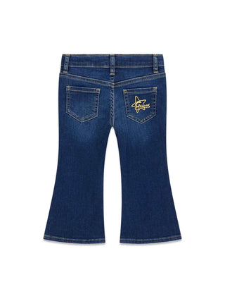 PANTALONE BAMBINA - GUESS KIDS BLU - K6BA01 D2166 2