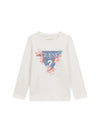 T-SHIRT BAMBINA - GUESS KIDS BIANCO - K6BI17 K5848 1