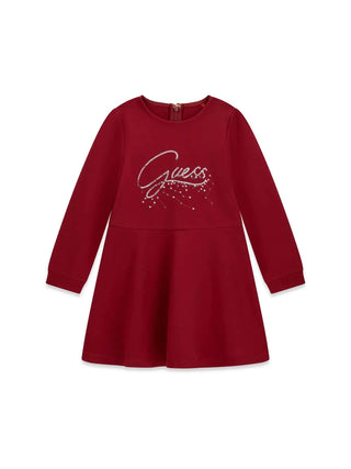 ABITO BAMBINA - GUESS KIDS ROSSO - K6BK02 K5928