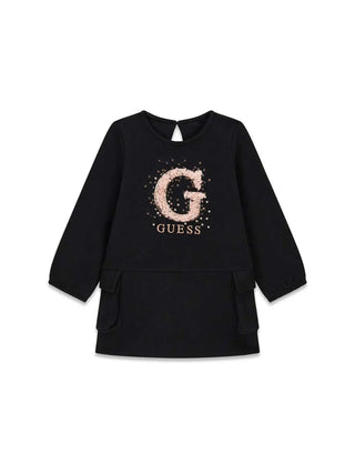 KINDERKLEID - GUESS KIDS SCHWARZ - K6BK16 K5938 1