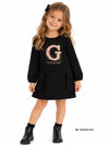 KINDERKLEID - GUESS KIDS SCHWARZ - K6BK16 K5938 3