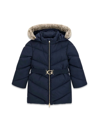 GIUBBOTTO BAMBINA - GUESS KIDS BLU - K6BL03 W3963