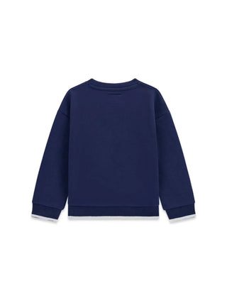 POLO BAMBINA - GUESS KIDS BLU - K6BQ07 K5904 2