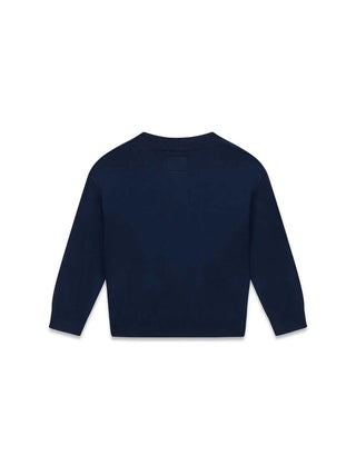 MAGLIA BAMBINA - GUESS KIDS BLU - K6BR05 Z1283 2