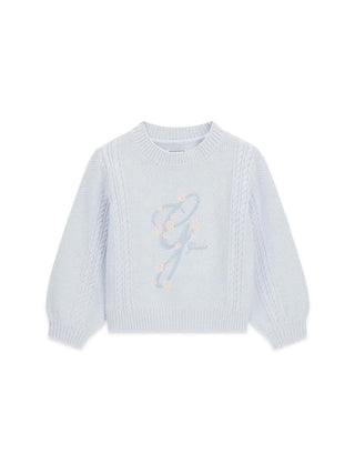 MAGLIA BAMBINA - GUESS KIDS BLU - K6BR07 Z1285 1