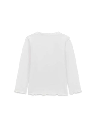 T-SHIRT BAMBINA - GUESS KIDS BIANCO - K6YI11 K3676 2