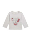 T-SHIRT BAMBINA - GUESS KIDS BIANCO - K6YI24 K3732 1