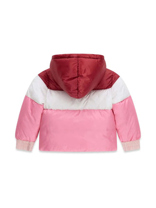 GIUBBOTTO BAMBINA - GUESS KIDS ROSA-BIANCO - K6YL01 W2576 2
