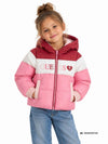 MÄDCHENJACKE - GUESS KIDS ROSA-WEISS - K6YL01 W2576 3