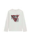 T-SHIRT JUNGE - GUESS KIDS WEISS - L6BI21 K5747 1