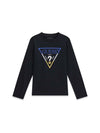 T-SHIRT RAGAZZO - GUESS KIDS NERO - L6YI14 K3734 1