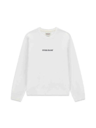FELPA UOMO - GUESS JEANS BIANCO - M4YQ19 K9V31
