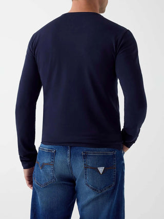 T-SHIRT UOMO - GUESS APPAREL BLU - M6YI28 K3733 4