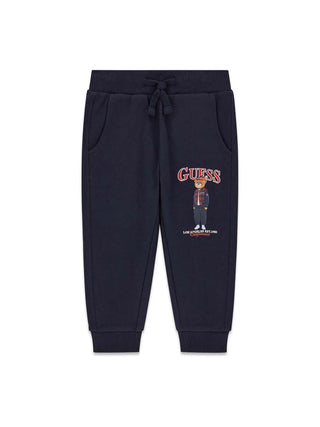 PANTALONE BAMBINO - GUESS KIDS BLU - N6BB03 K6119 1