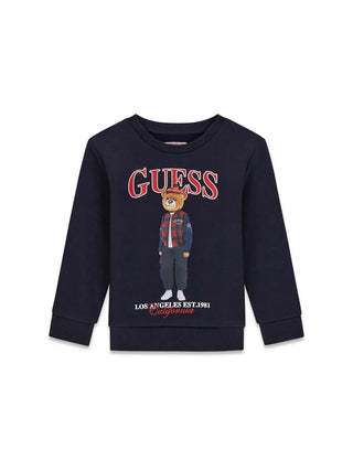 POLO BAMBINO - GUESS KIDS BLU - N6BQ03 K6112 1