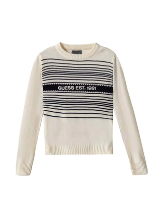 KINDER T-SHIRT - GUESS KIDS CREMA - N6BR02 Z1392