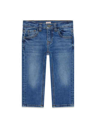 PANTALONE BAMBINO - GUESS KIDS BLU - N6YA04 D1266 1