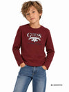 KINDER-T-SHIRT - GUESS KIDS BORDEAUX - N6YI12 K3800 3