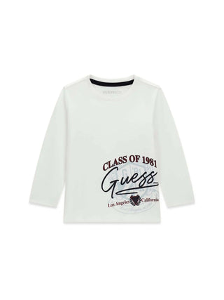 T-SHIRT BAMBINO - GUESS KIDS BIANCO - N6YI14 K3802 1