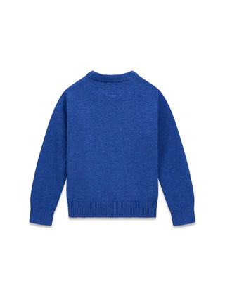 MAGLIA BAMBINO - GUESS KIDS BLU - N6YR01 Z0897 2