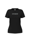 T-SHIRT DONNA - GUESS ATHLEISURE NERO - V3BI11 J1314 1
