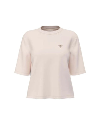 T-SHIRT DONNA - GUESS ATHLEISURE BIANCO - V4BI21 I3Z14