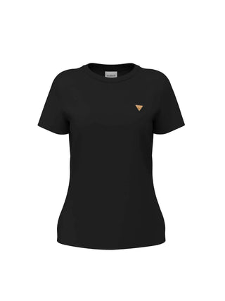 T-SHIRT DONNA - GUESS ATHLEISURE NERO - V4YI09 J1314