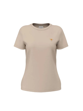 T-SHIRT DONNA - GUESS ATHLEISURE TAUPE - V4YI09 J1314