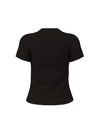 T-SHIRT DONNA - GUESS ATHLEISURE NERO-BIANCO - V4YI21 KCDH1 2