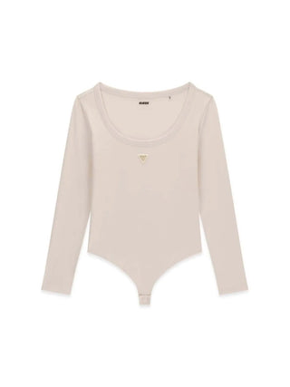 MAGLIA DONNA - GUESS ATHLEISURE BIANCO - V4YP07 J1314