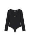 MAGLIA DONNA - GUESS ATHLEISURE NERO - V4YP07 J1314 1