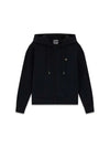 FELPA DONNA - GUESS ATHLEISURE NERO - V4YQ06 KCAY2 1
