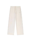 PANTALONE TUTA DONNA - GUESS ATHLEISURE BIANCO - V5BB12 KCX22 1