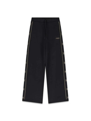 PANTALONE TUTA DONNA - GUESS ATHLEISURE NERO - V5BB12 KCX22