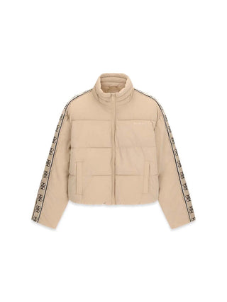 GIUBBOTTO DONNA - GUESS ATHLEISURE TAUPE - V5BL11 WGYC2 1