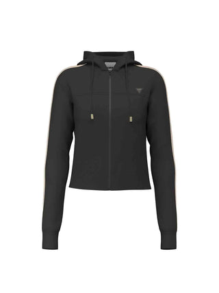 DAMEN SWEATSHIRT - GUESS ATHLEISURE SCHWARZ - V6BQ02 K6254 1