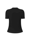 T-SHIRT DONNA - GUESS ATHLEISURE NERO - V6RI07 J1314 2