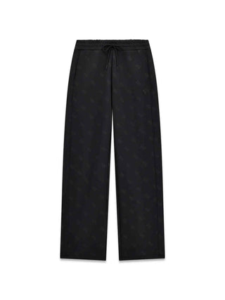 PANTALONE TUTA DONNA - GUESS ATHLEISURE NERO - V6YB10 K4295