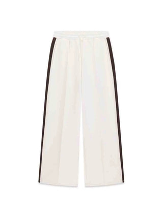 PANTALONE TUTA DONNA - GUESS ATHLEISURE BIANCO - V6YB20 K4334
