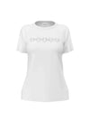 T-SHIRT DONNA - GUESS ATHLEISURE BIANCO - V6YI08 K4689 1