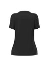 T-SHIRT DONNA - GUESS ATHLEISURE NERO - V6YI08 K4689 2